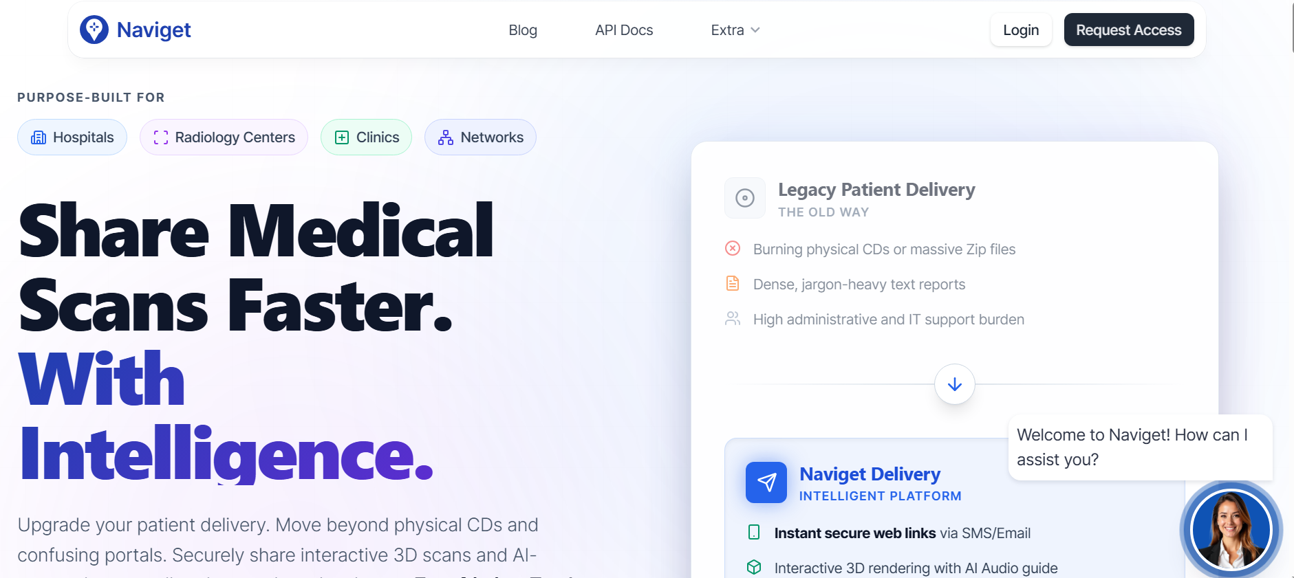 Naviget Landing Page
